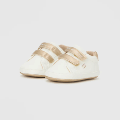 PRIMEROS PASOS BLANCO Y DORADO TOMMY HILFIGER