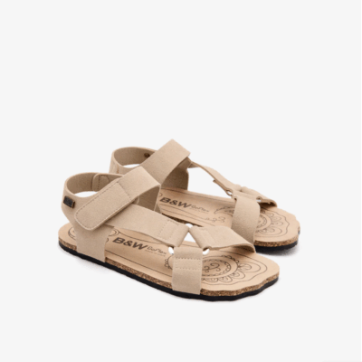 SANDALIA BASIC SAND B&W