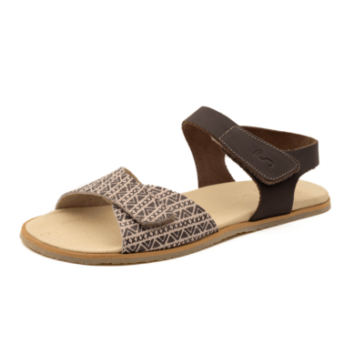 SANDALIA YUCATAN BOX MARRON 423-LI FLEXI NENS