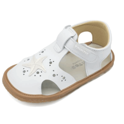 SANDALIA ESTRELLA BLANCO TITANITOS