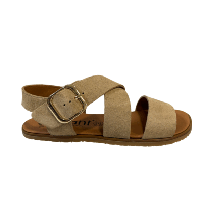 SANDALIA LINO CAMELLO VIVANT